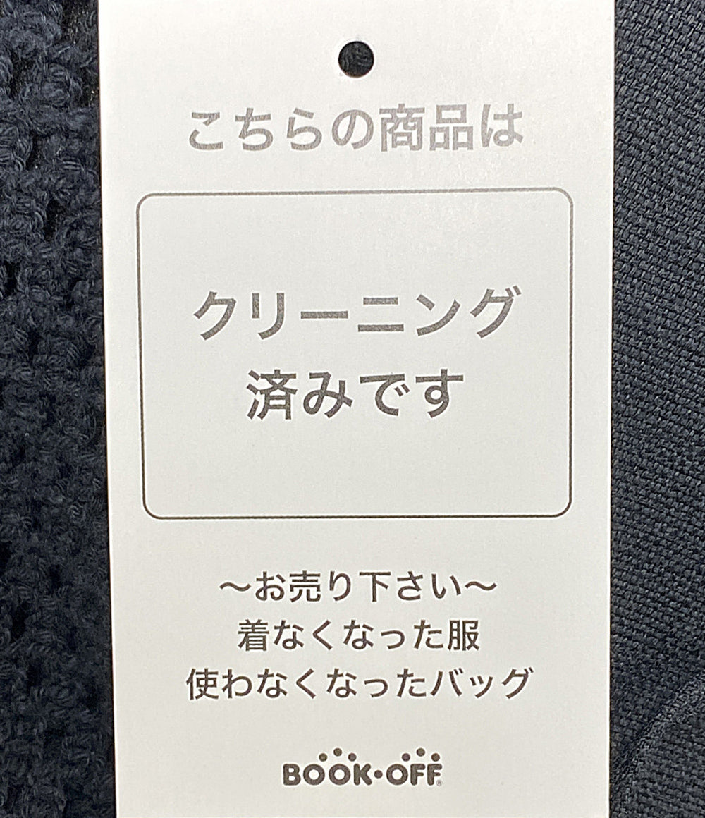 BAUME ボーメ 七分袖ワンピース レースアップカフタンドレス ブラック 20SS 32003-24-4046 レディース SIZE 36