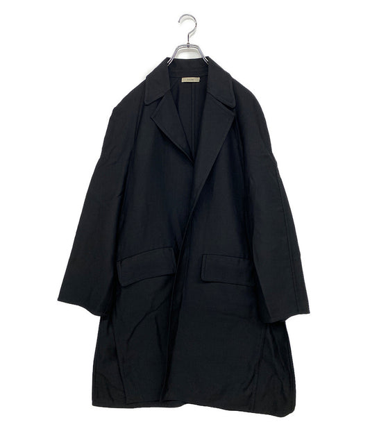 CELINE ウールチェスターコート レディース ブラック レディース SIZE 40 セリーヌ