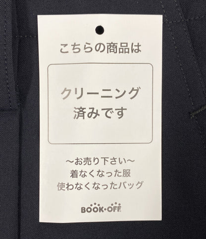 YOHJI YAMAMOTO タック入りワイドパンツ ネイビー メンズ SIZE S ヨウジヤマモト
