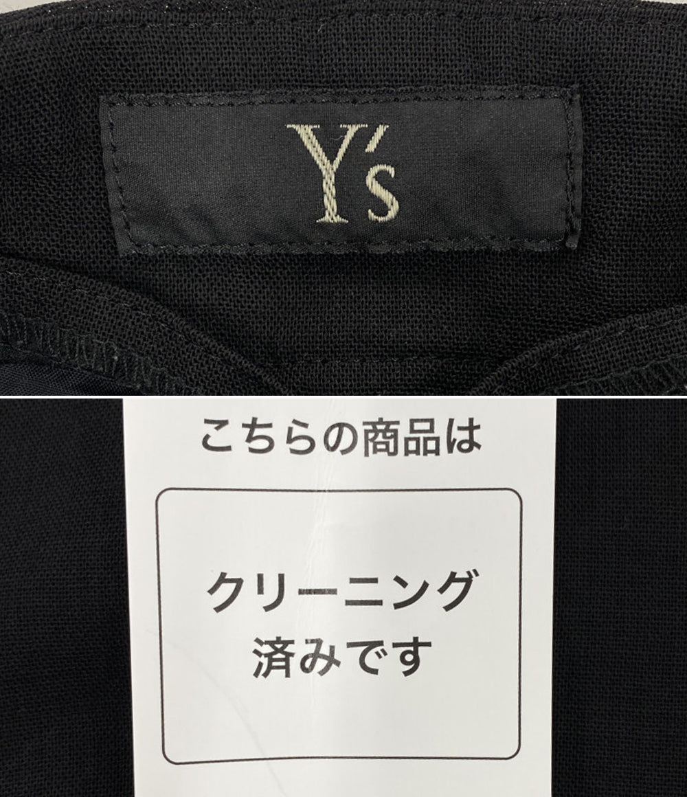 Y's ワイドパンツ ブラック YR-P07-101 メンズ SIZE 2 ワイズ
