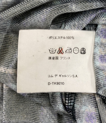 COMME des GARCONS SHIRT 長袖シャツ サテン グリーン系 総柄 メンズ SIZE L コムデギャルソンシャツ