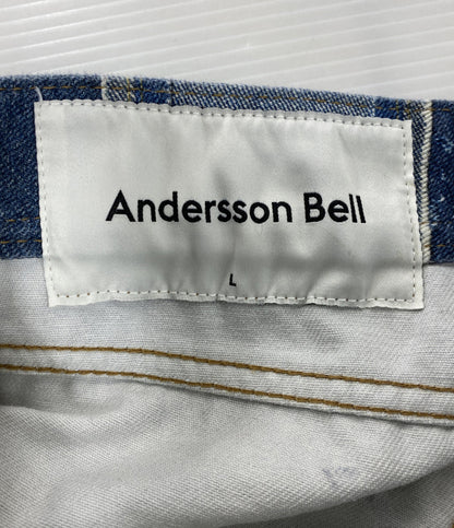 ANDERSSON BELL アンダーソンベル デニムパンツ RODE PATCHWORK PRINT DENIM 21AW メンズ SIZE L