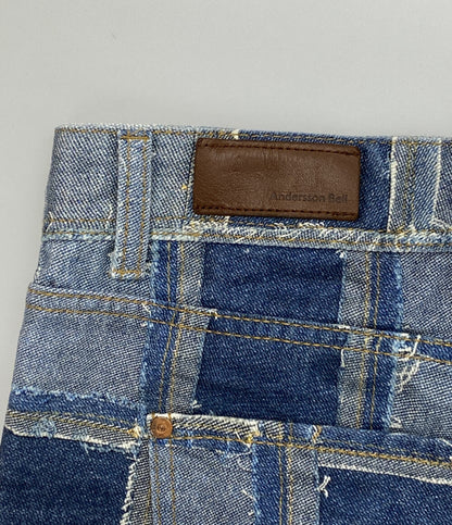 ANDERSSON BELL アンダーソンベル デニムパンツ RODE PATCHWORK PRINT DENIM 21AW メンズ SIZE L