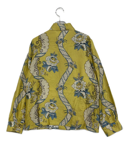 MAX MARA Weekend 長袖シャツ シルク100％ 総柄 レディース SIZE 40 マックスマーラウィークエンド