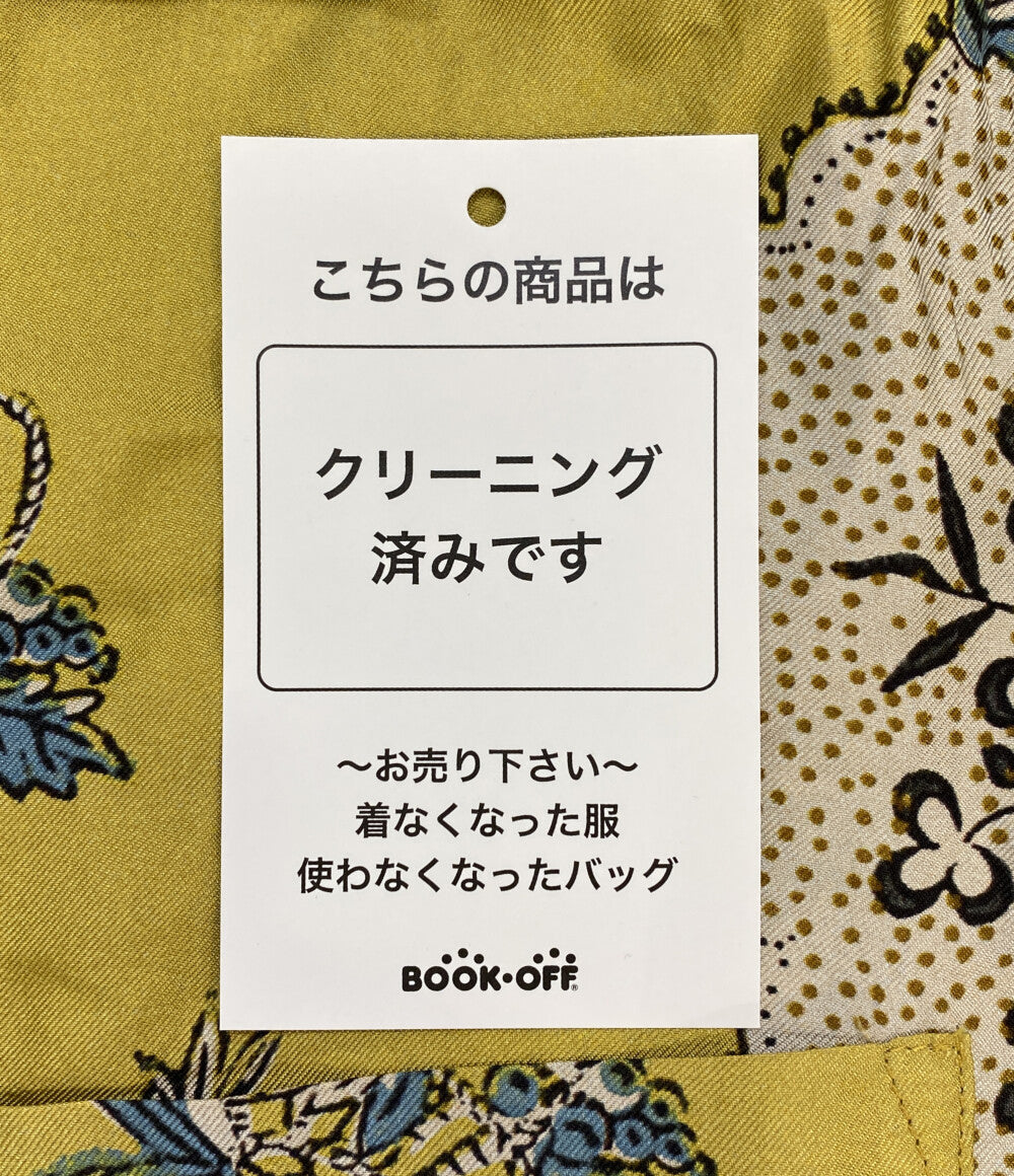 MAX MARA Weekend 長袖シャツ シルク100％ 総柄 レディース SIZE 40 マックスマーラウィークエンド