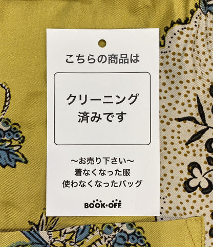 MAX MARA Weekend 長袖シャツ シルク100％ 総柄 レディース SIZE 40 マックスマーラウィークエンド