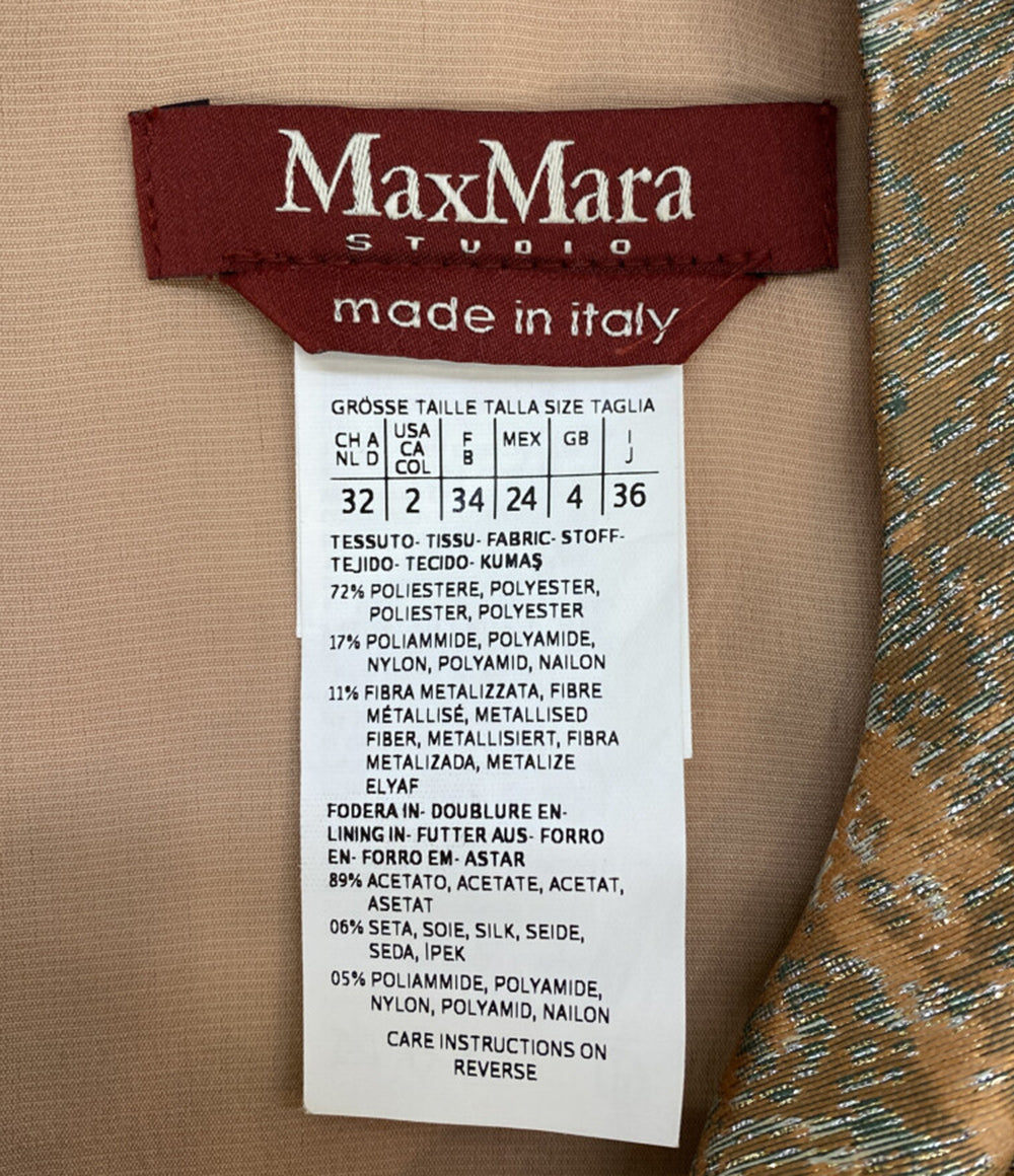 MAX MARA studio マックスマーラ ステュディオ ノースリーブワンピース レディース SIZE 36
