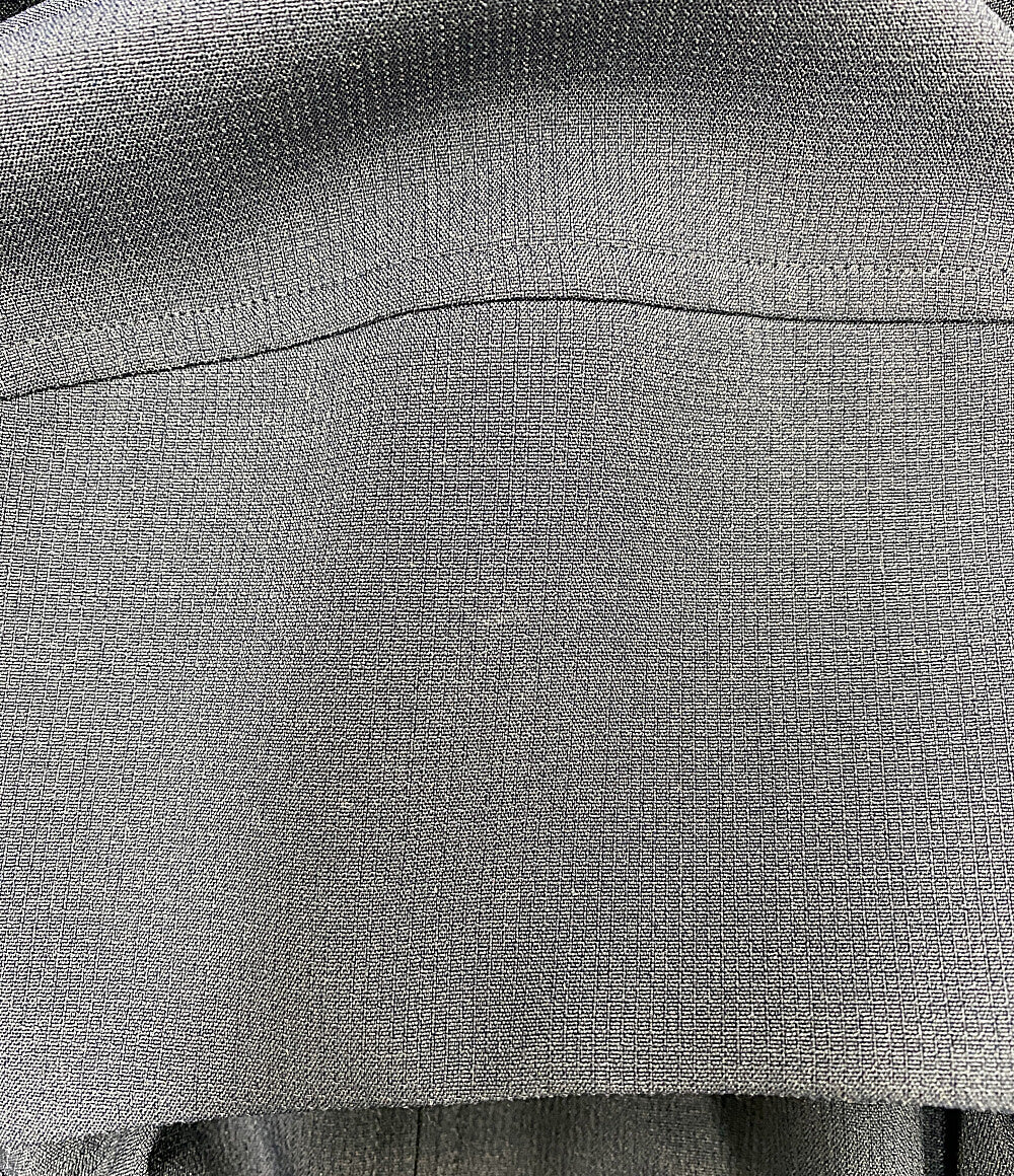 M'S GRACY 五分袖ブラウス ネイビー リボンファスナープル CR-414306 レディース SIZE 38 エムズグレイシー
