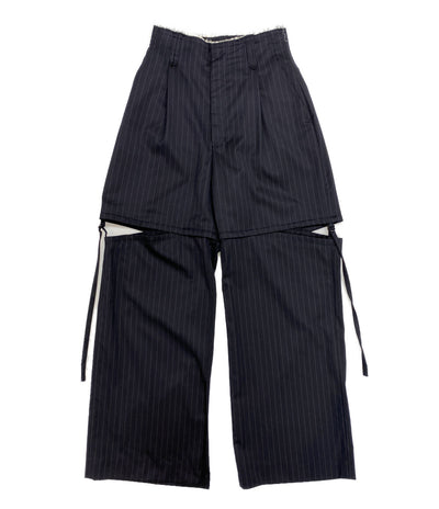 MAISON SPECIAL パンツ スリットベルテッド レディース SIZE M メゾンスペシャル