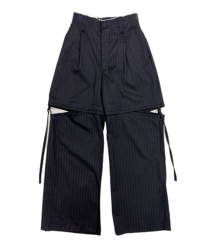 MAISON SPECIAL パンツ スリットベルテッド レディース SIZE M メゾンスペシャル