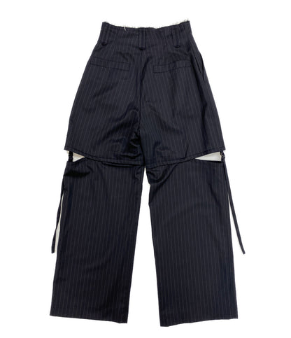 MAISON SPECIAL パンツ スリットベルテッド レディース SIZE M メゾンスペシャル