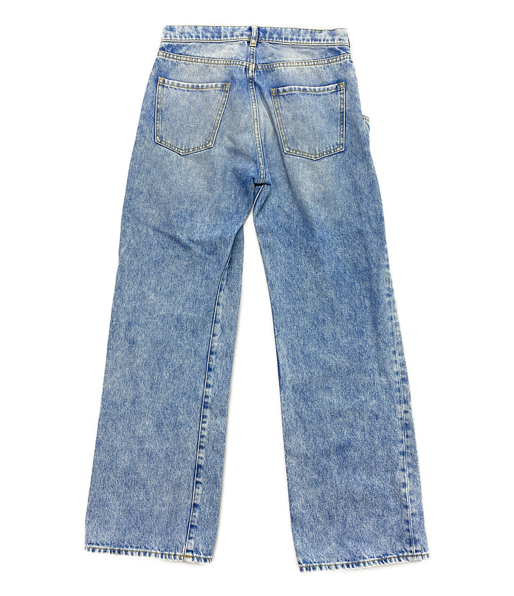 MM6 Maison Margiela ドローストリング ワイドデニムパンツ