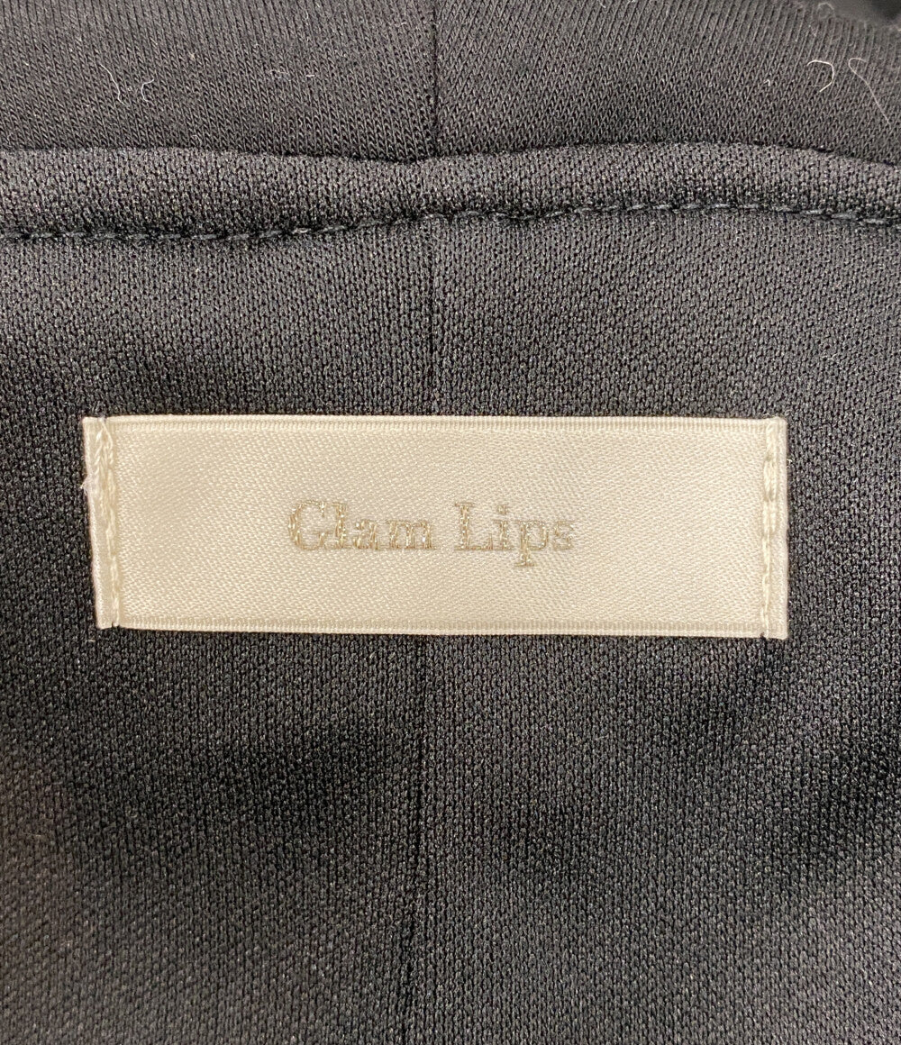 Glam Lips グラムリップス ノースリーブワンピース 1251061-1919 ポンチフーディ レディース SIZE F
