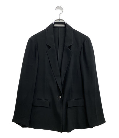 theory テーラードジャケット バックサテンリラックスジャケット ブラック 03-6204110-050-038 レディース SIZE 038 セオリー