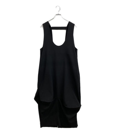 ENFOLD ノースリーブワンピース ブラック 300HS233-0970 レディース SIZE 38 エンフォルド