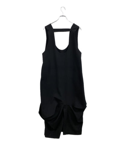 ENFOLD ノースリーブワンピース ブラック 300HS233-0970 レディース SIZE 38 エンフォルド