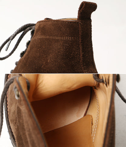 三陽山長 サンヨウヤマチョウ スウェード編み上げブーツ メンズ SIZE 6 1/2