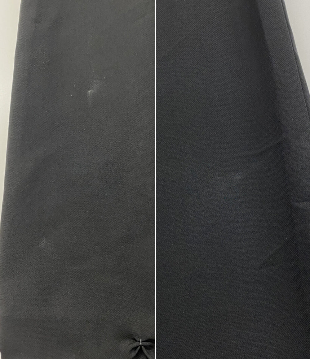 PRADA ノースリーブワンピース ブラック レーヨン レディース SIZE 40 プラダ