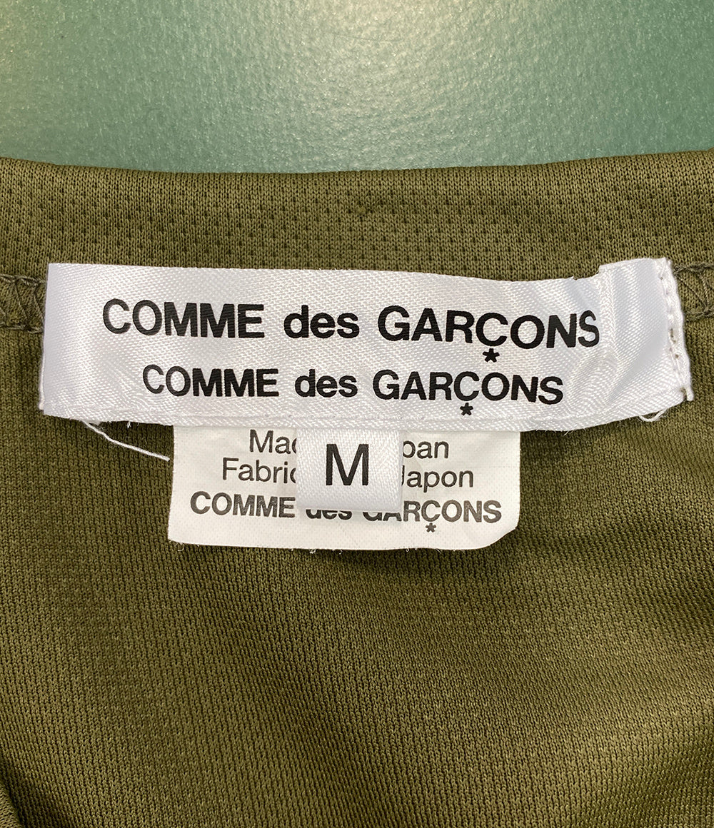COMME des GARCONS COMME des GARCON RO-T024 バックロゴ半袖Ｔシャツ カーキ レディース SIZE M コムデギャルソン コムデギャルソン