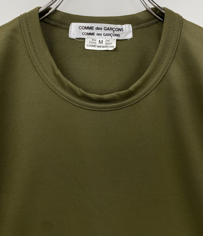 COMME des GARCONS COMME des GARCON RO-T024 バックロゴ半袖Ｔシャツ カーキ レディース SIZE M コムデギャルソン コムデギャルソン