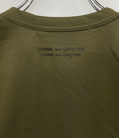 COMME des GARCONS COMME des GARCON RO-T024 バックロゴ半袖Ｔシャツ カーキ レディース SIZE M コムデギャルソン コムデギャルソン