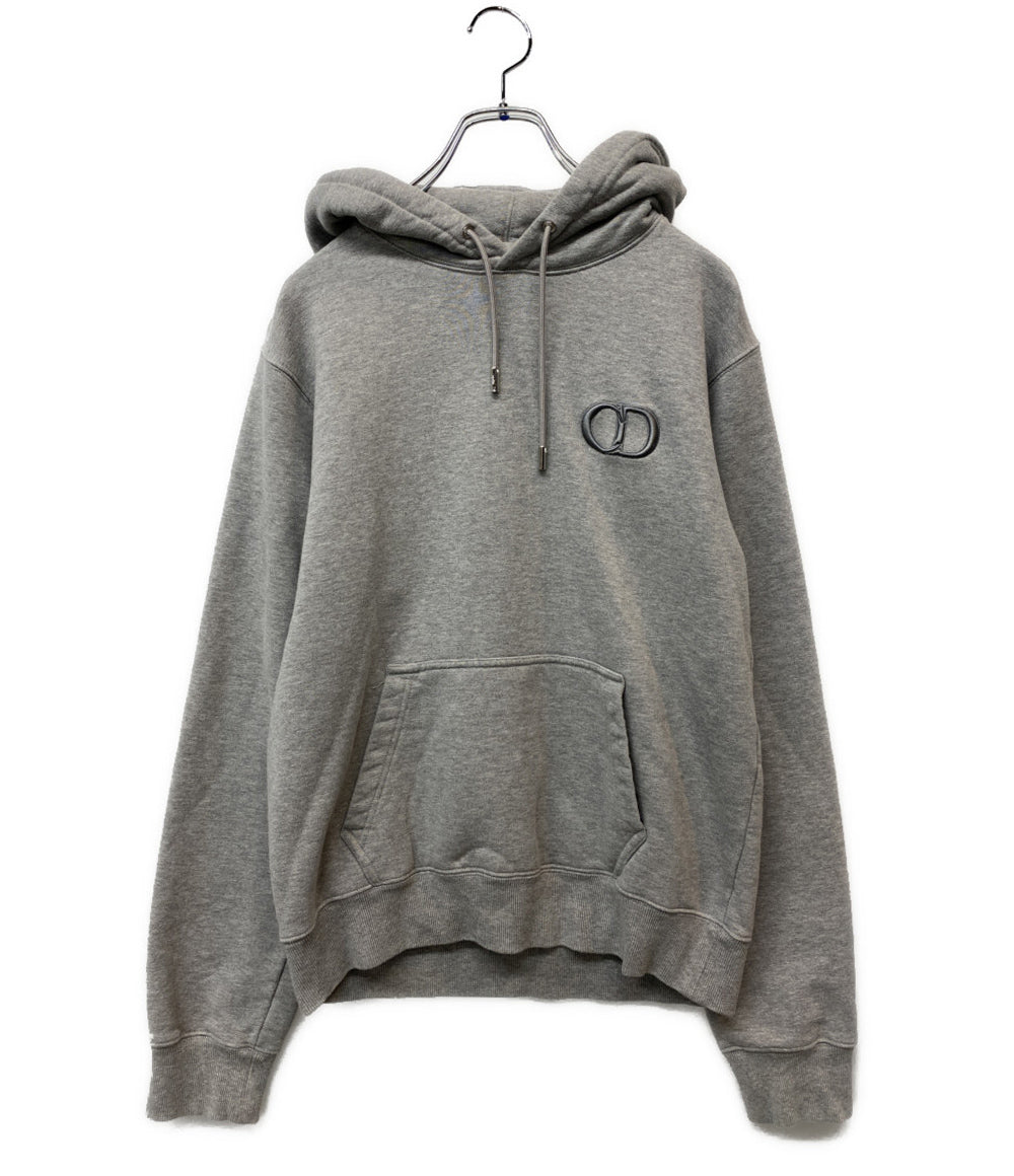 Christian Dior パーカー 113J698A0531 ロゴパーカー グレー メンズ SIZE L クリスチャンディオール