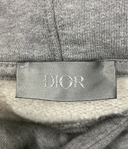 Christian Dior パーカー 113J698A0531 ロゴパーカー グレー メンズ SIZE L クリスチャンディオール