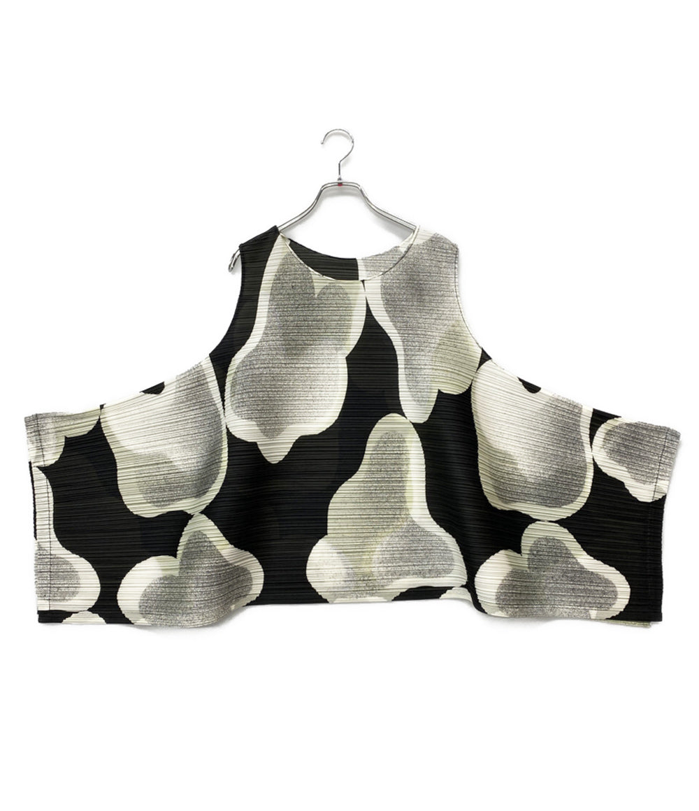 美品 PLEATS PLEASE カットソー MELT BOUNCE TOP PP91-JK751 レディース SIZE 3 プリーツプリーズ