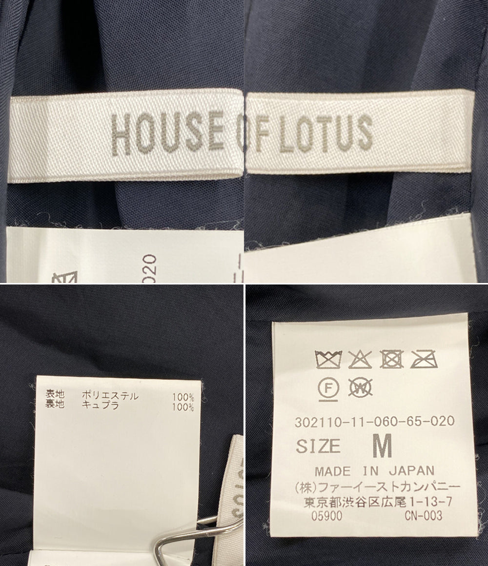 HOUSE OF LOTUS ティアードスカート プリーツ ブラック 302110 レディース SIZE M ハウス オブ ロータス