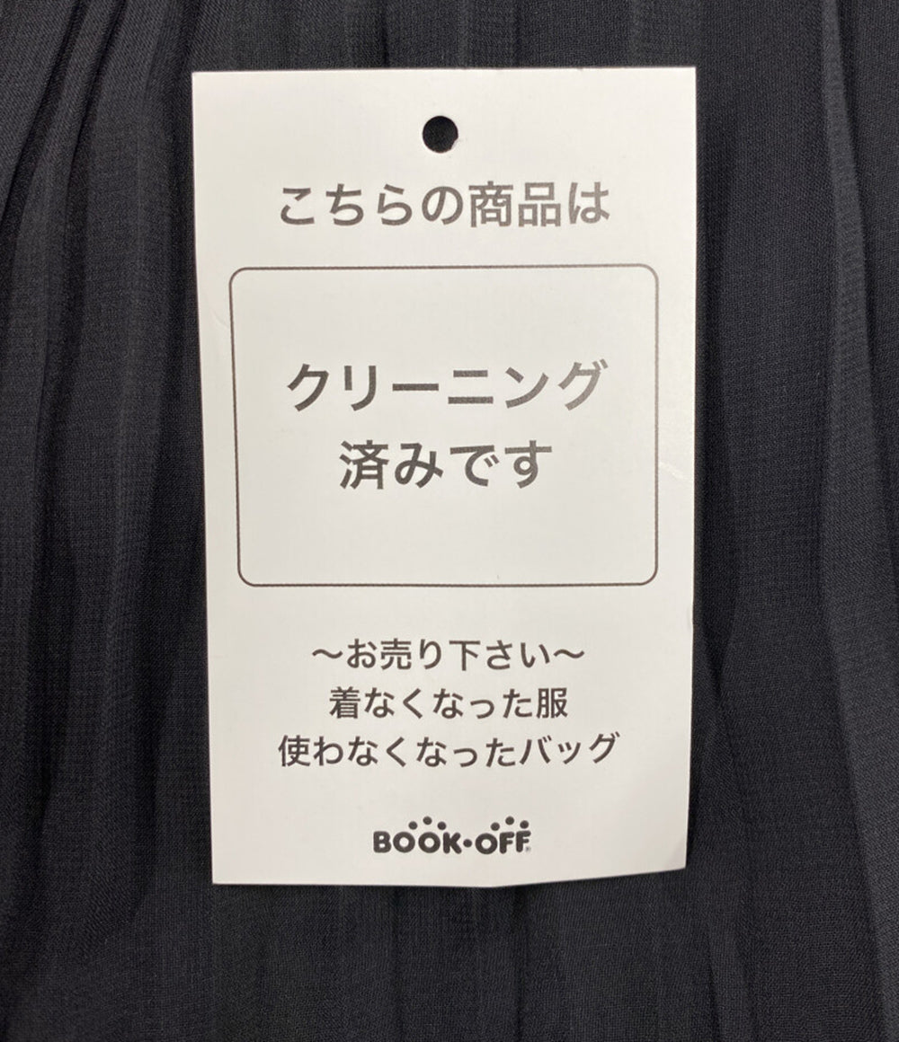 HOUSE OF LOTUS ティアードスカート プリーツ ブラック 302110 レディース SIZE M ハウス オブ ロータス