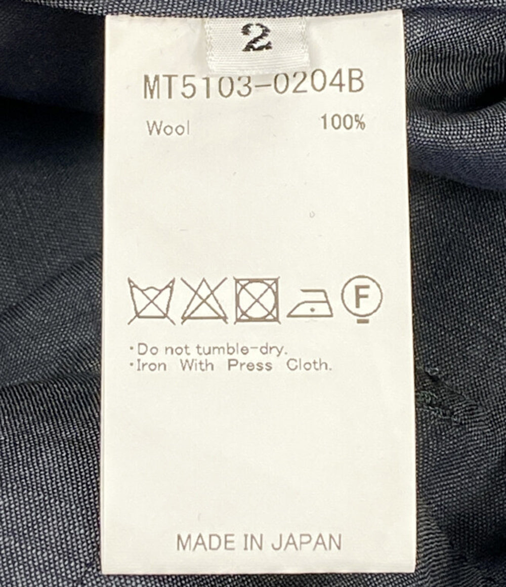MAATEE&SONS マーティーアンドサンズ パンツ H WOOL無双トラウザー 25SS MT5103-0204B メンズ SIZE 2