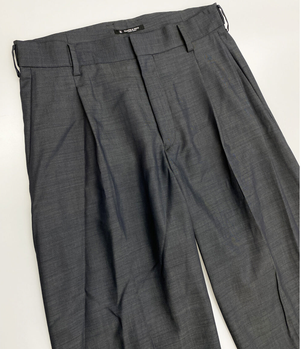 MAATEE&SONS マーティーアンドサンズ パンツ H WOOL無双トラウザー 25SS MT5103-0204B メンズ SIZE 2