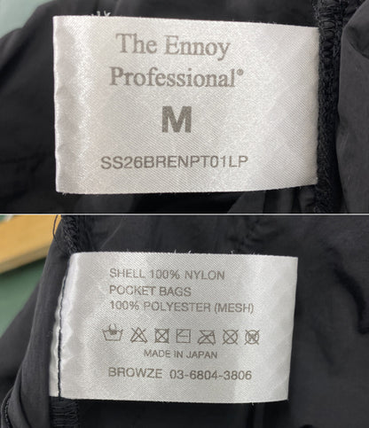 The Ennoy Professional カーゴパンツ ブラック 刺繍 サイドライン 26ss メンズ SIZE M ザエンノイプロフェッショナル