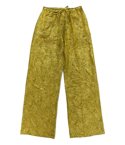 DRIES VAN NOTEN パンツ フラワー レディース SIZE 34 ドリスヴァンノッテン