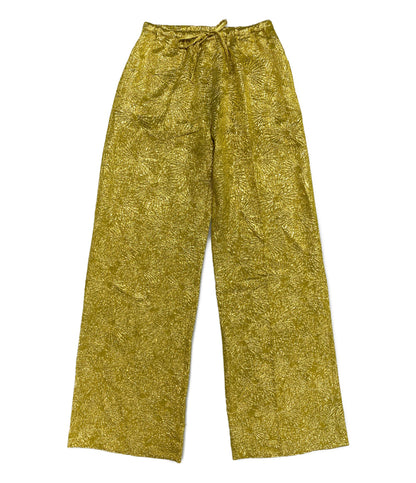 DRIES VAN NOTEN パンツ フラワー レディース SIZE 34 ドリスヴァンノッテン