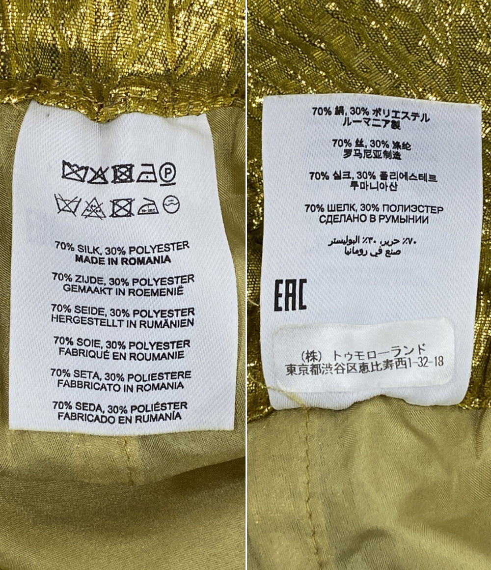 DRIES VAN NOTEN パンツ フラワー レディース SIZE 34 ドリスヴァンノッテン