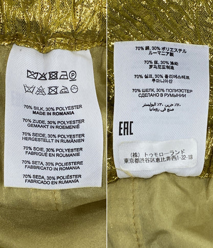 DRIES VAN NOTEN パンツ フラワー レディース SIZE 34 ドリスヴァンノッテン