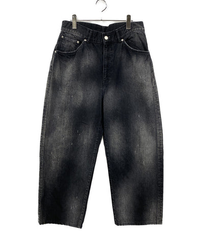 ANCELLM アンセルム デニムパンツ ANC-PT57-A ブラック系 24AW メンズ SIZE 2