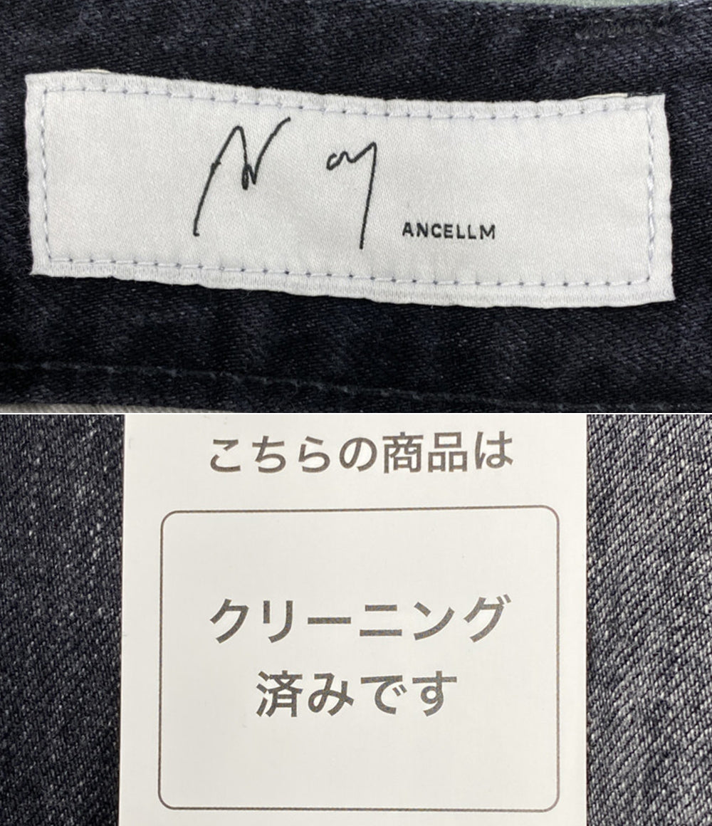 ANCELLM アンセルム デニムパンツ ANC-PT57-A ブラック系 24AW メンズ SIZE 2