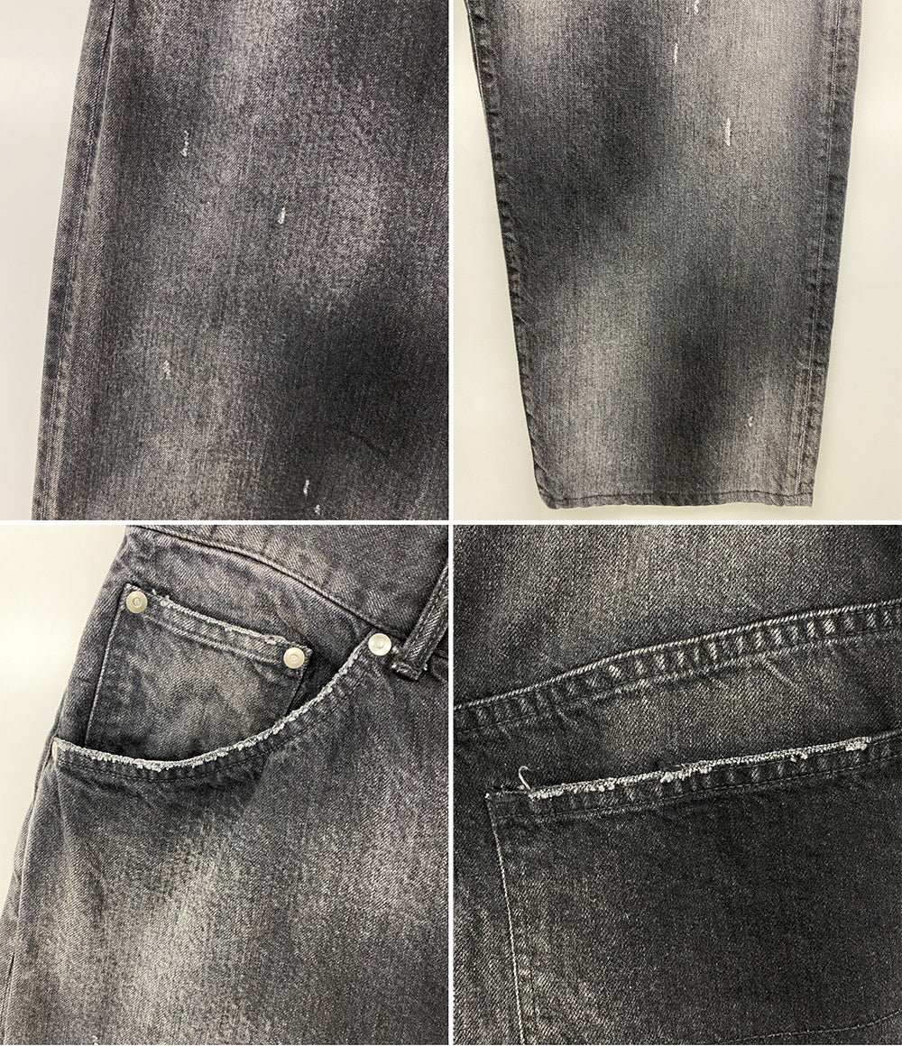 ANCELLM アンセルム デニムパンツ ANC-PT57-A ブラック系 24AW メンズ SIZE 2