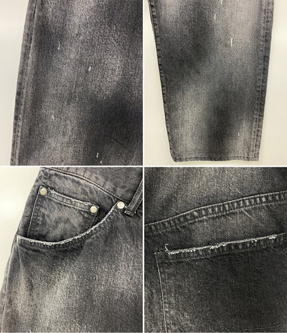 ANCELLM アンセルム デニムパンツ ANC-PT57-A ブラック系 24AW メンズ SIZE 2