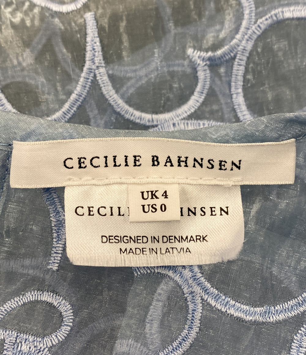 Cecilie Bahnsen セシリー バンセン ブラウス CB 4.25RTW11016 フラワー 26SS レディース SIZE UK4