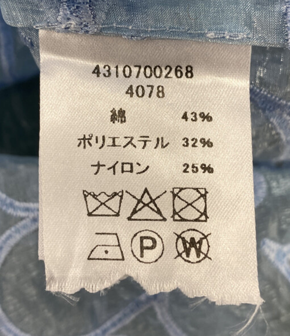 Cecilie Bahnsen セシリー バンセン ブラウス CB 4.25RTW11016 フラワー 26SS レディース SIZE UK4