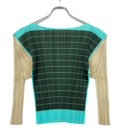 PLEATS PLEASE 長袖Ｔシャツ PP64-JK237 レディース SIZE 3 プリーツプリーズ