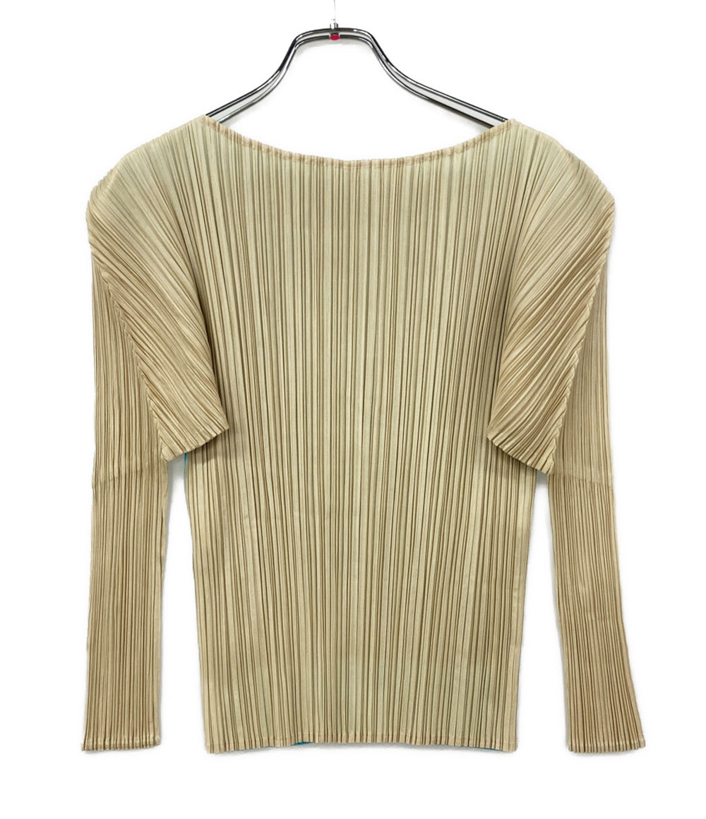 PLEATS PLEASE 長袖Ｔシャツ PP64-JK237 レディース SIZE 3 プリーツプリーズ