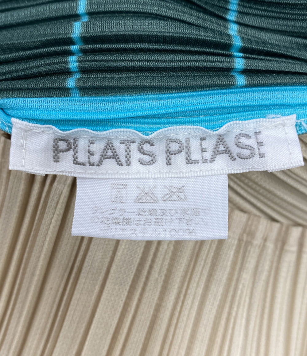 PLEATS PLEASE 長袖Ｔシャツ PP64-JK237 レディース SIZE 3 プリーツプリーズ