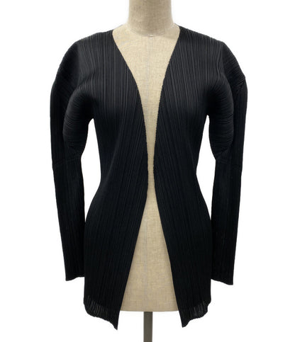 PLEATS PLEASE カーディガン PP04-J0607 ブラック レディース SIZE 3 プリーツプリーズ