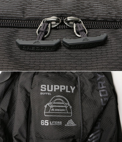 GREGORY ボストンバッグ リュック Supply duffel 65 ブラック メンズ グレゴリー