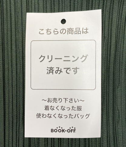 PLEATS PLEASE カーディガン PP43-JK623 グリーン レディース SIZE 4 プリーツプリーズ