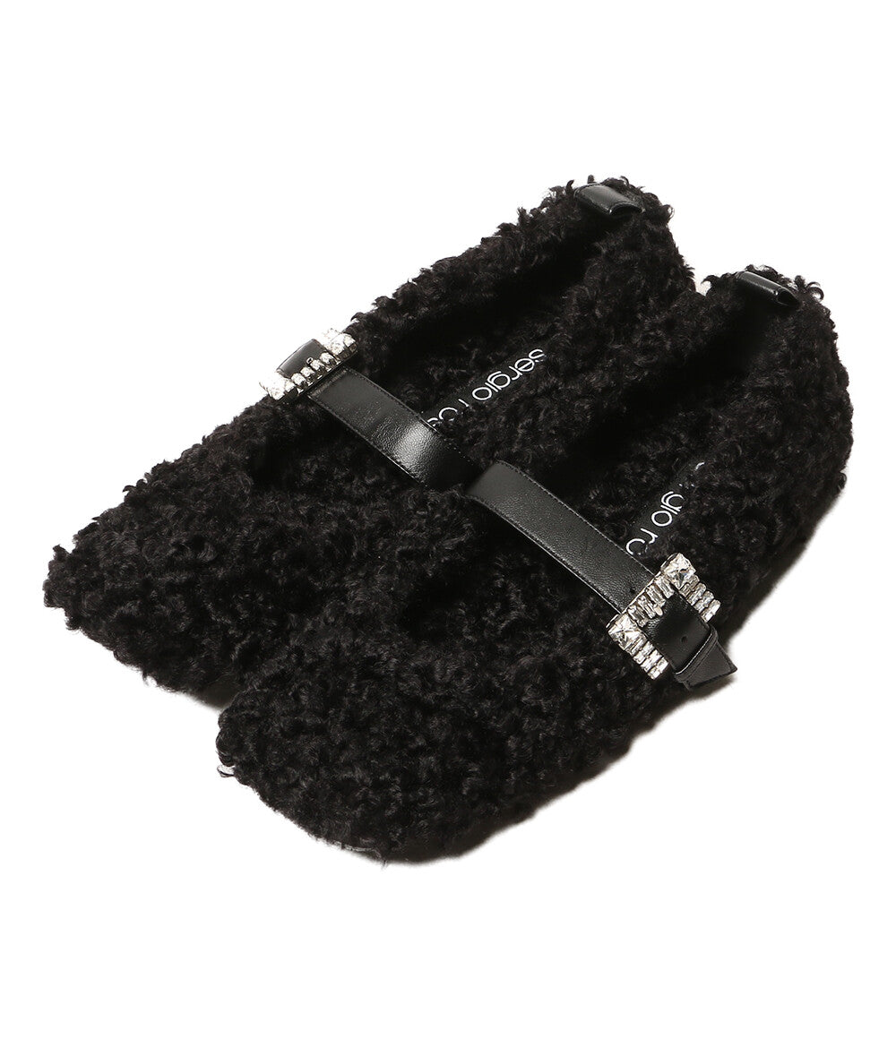 Sergio Rossi SRトゥエンティ バックル バレエシューズ レディース SIZE 36 セルジオロッシ